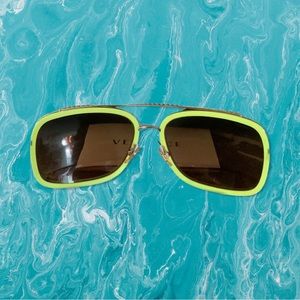 Versace Volt Yellow Sunglasses (VE2173) *NEVER WORN*